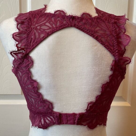 PLUM DATE PUSH-UP BRALETTE SIZE SMALL PINK BY VICTORIA’S SECRET EUC - Picture 5 of 8